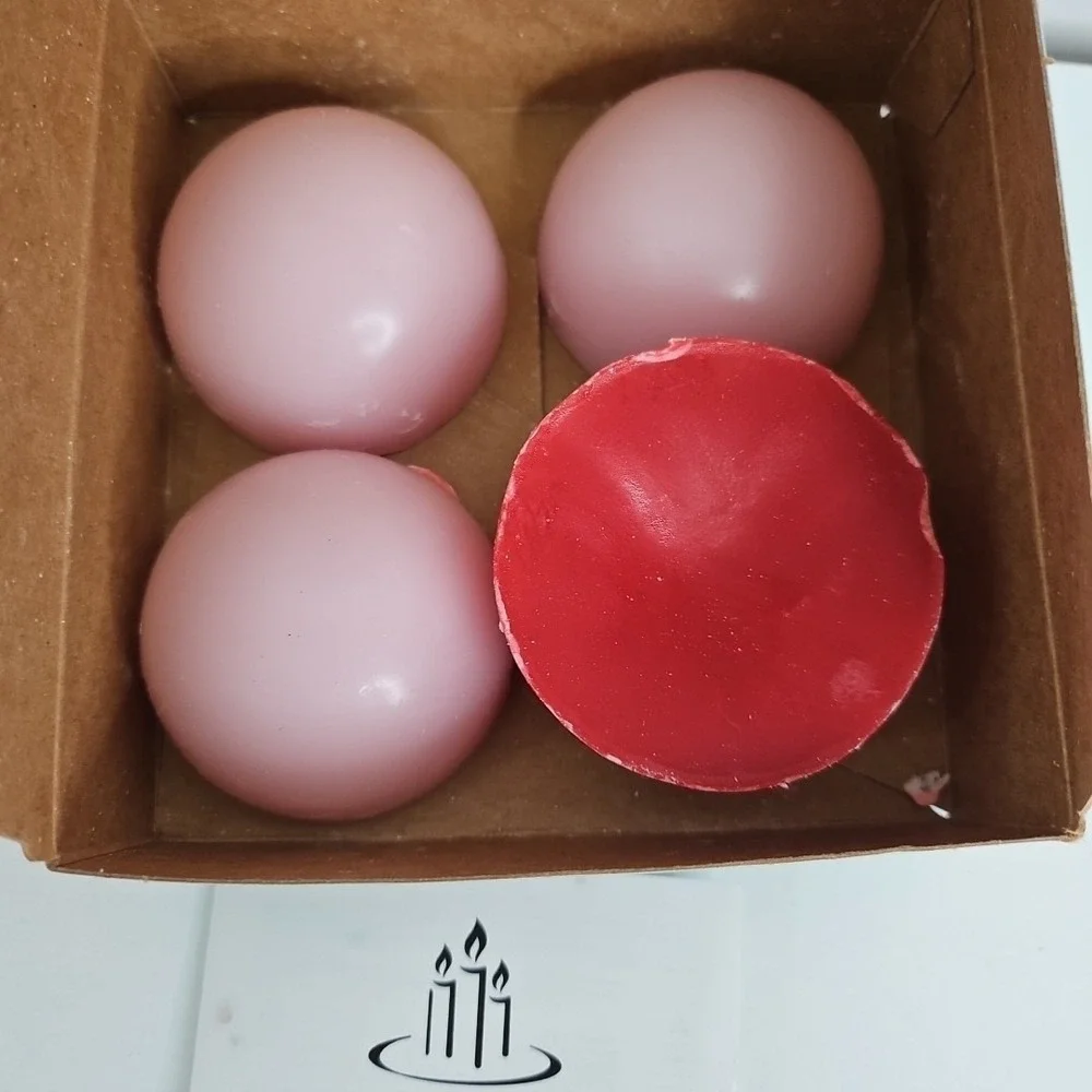 PartyLite Aroma Melts Z24272 (3) Strawberry‎ Rhubarb & 1 Extra Diff 4 Pack New